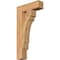 Ekena Millwork Merced Block Smooth Bracket, Western Red Cedar, 3 1/2"W x 14"D x 26"H BKT04X14X26MRC05SWR - alternate 1